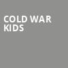 Cold War Kids, The Sylvee, Madison